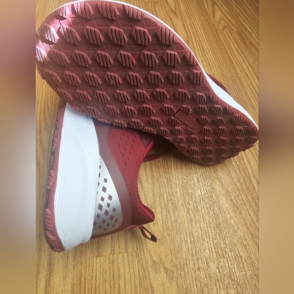 Bronax Sneakers Burgundy Size 40 / US 10 – Excellent Condition - Picture 6 of 8